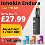 Innokin Endura T22 Pro Bundle Kit – £27.99