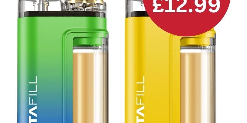 Insta-Fill 3500 Puff Pod Vape Kit – £12.99 – Available At DIY e-Liquids