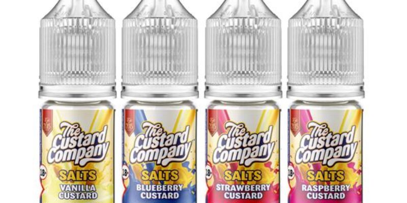 The Custard Company 10ml Salts E-Liquid – £2.99
