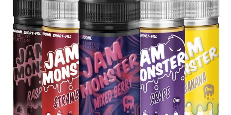 Jam Monster 100ml E-liquid – £9.00
