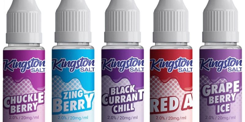 Kingston Salts E-liquid 5x 10ml – £9.99