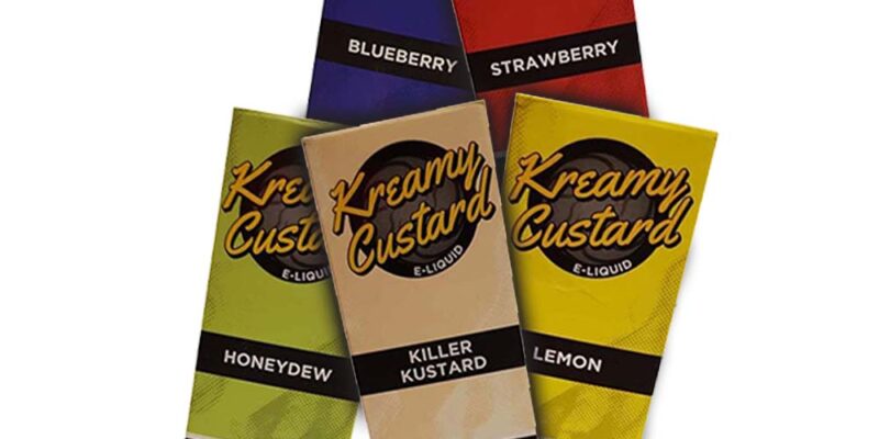Kreamy Custard E-liquid 100ml – £8.00