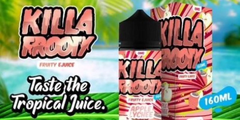 Killa Frooty Apple Lychee 160ml Shortfill – £13.99