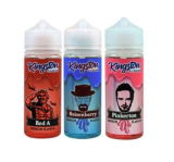 Kingston Shortfill E Liquids 3x 100ml £10.00