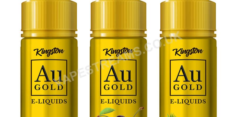 Kingston Au Gold 100ml Shortfills – £6.99