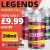 Legends 200ml Shortfill E Liquid – £9.99