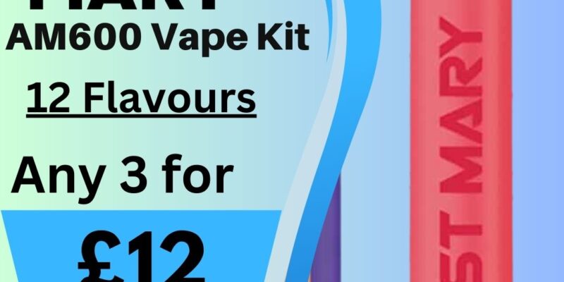 Lost Mary AM600 3 Pack Disposable Vape Bar – £10.00