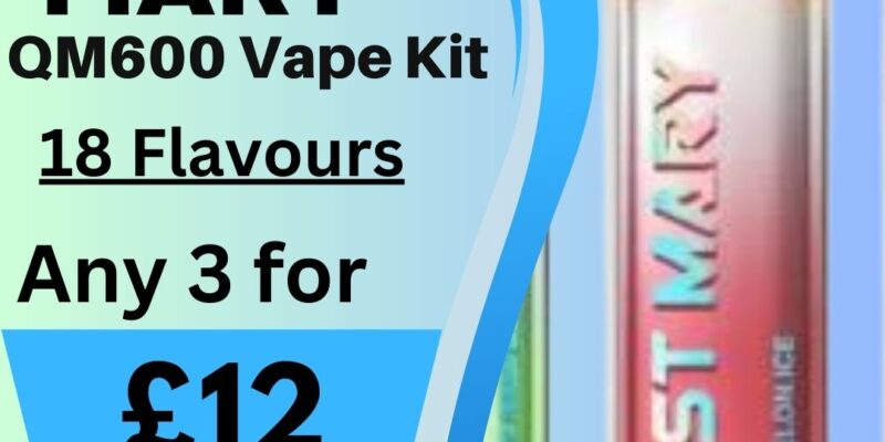Lost Mary QM600 3 Pack Disposable Vape – £12.00