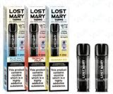 Lost Mary Tappo Replacement 2 Pack Pods £4.00