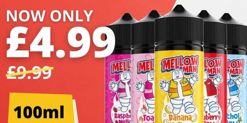 Mellow Man 100ml Short Fill E Liquid – £4.99