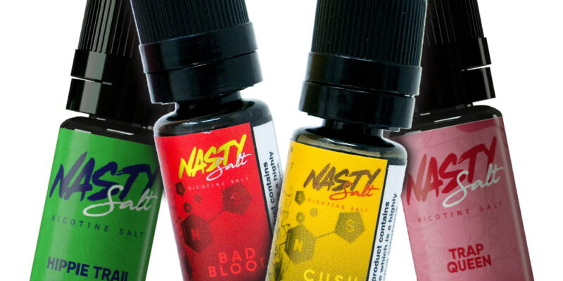 Nasty Juice 4x 10ml Salts – £10.00