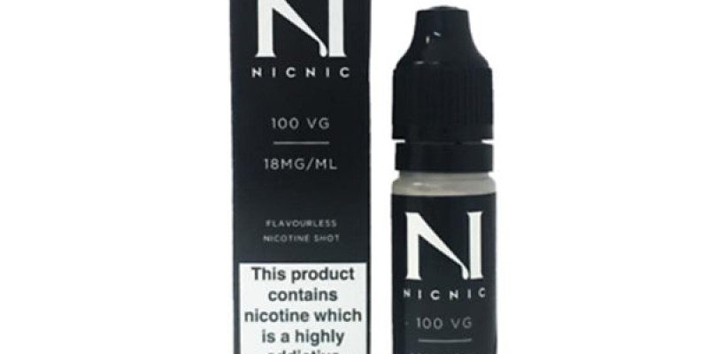 NIC NIC 100VG Nicotine Shot 10ml – £0.69