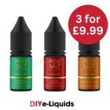 Origin Salts E Liquid By Pod Salt 3x 10ml – £9.99
