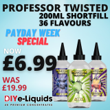 Professor Twisted 200ml Shortfill – £6.99