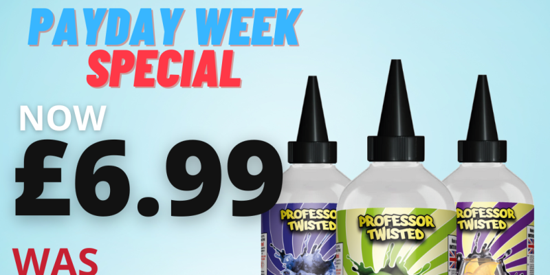 Professor Twisted 200ml Shortfill – £6.99