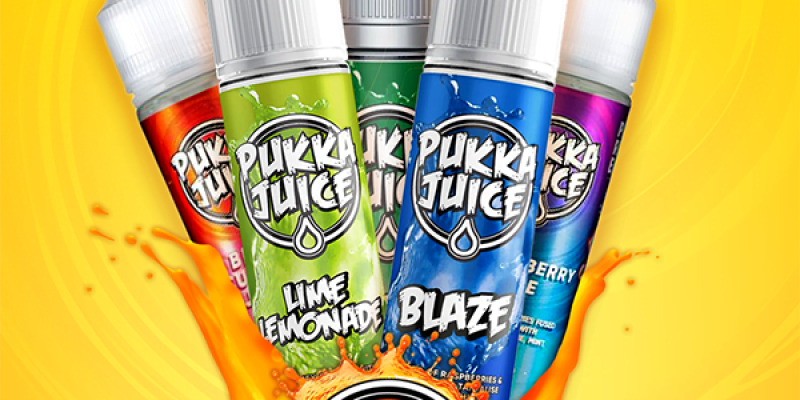 Pukka Juice 50ml E-Liquid Shortfills – £0.50