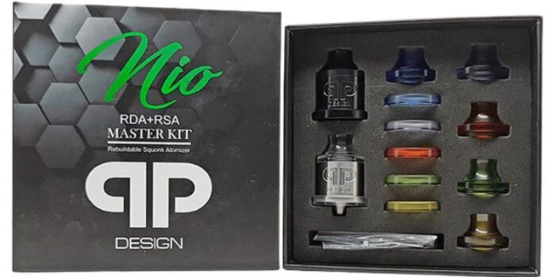 QP Design Nio RDA/RSA Master Kit *REMASTERED* – £12.99