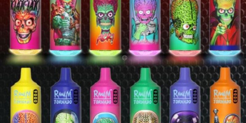 R And M 9000 Puffs Rechargeable Disposable Pod Kit – 19.99