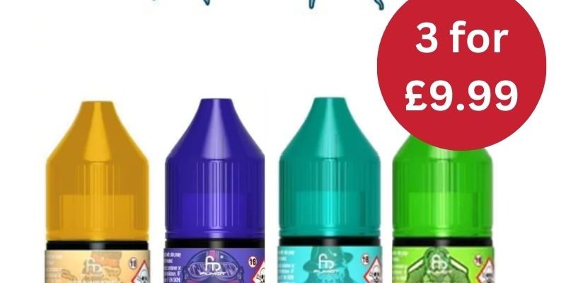 RandM Tornado 7000 3x 10ml Nic Salts – £9.99