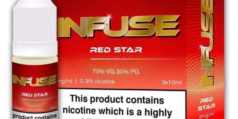 Red Star By Infuse E-Liquid 3 X 10ml – £1.50