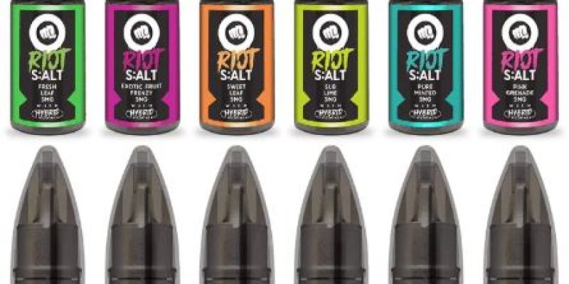 Riot Salt Hybrid Nic Salt 10ml £0.50