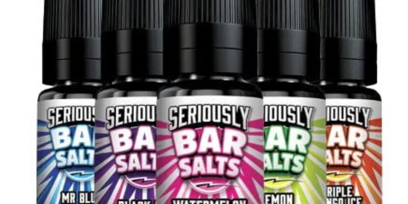 Seriously Bar Salts 4 x 10ml E Liquid Bottles – £8.99