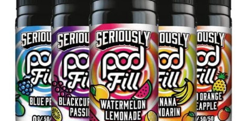 Seriously Pod Fill 2x 100ml E Liquid Shortfills – £18.00