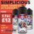 Simplicious 5 x 100ml Shortfill E Liquid – £12.00