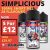 Simplicious 5 x 100ml Shortfill E Liquid – £12.00