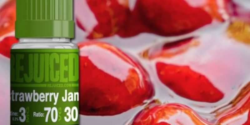 Strawberry Jam 10ml  E-Liquid – £1.00