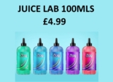 The Juice Lab 1000mls E Liquid – £4.50