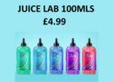 The Juice Lab 1000mls E Liquid – £4.50