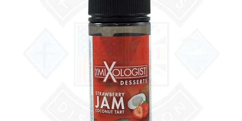 Strawberry Jam Coconut Tart 100ml Shortfill – £2.99