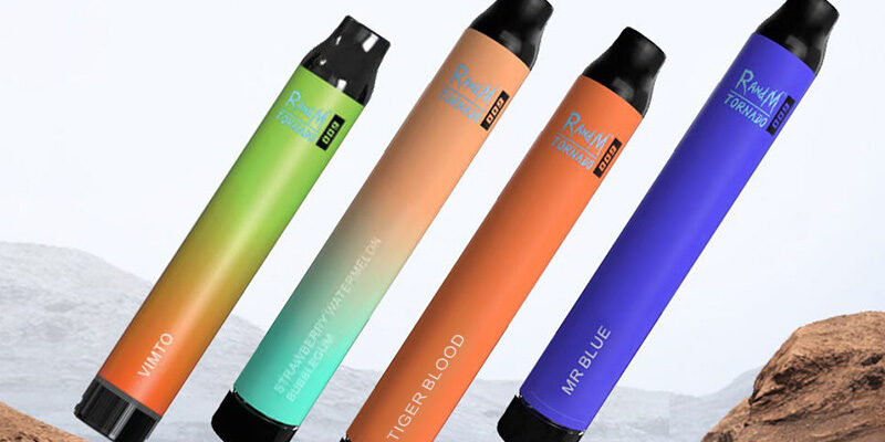 R and M Tornado 600 Disposable Vape 5 Pack – £19.99