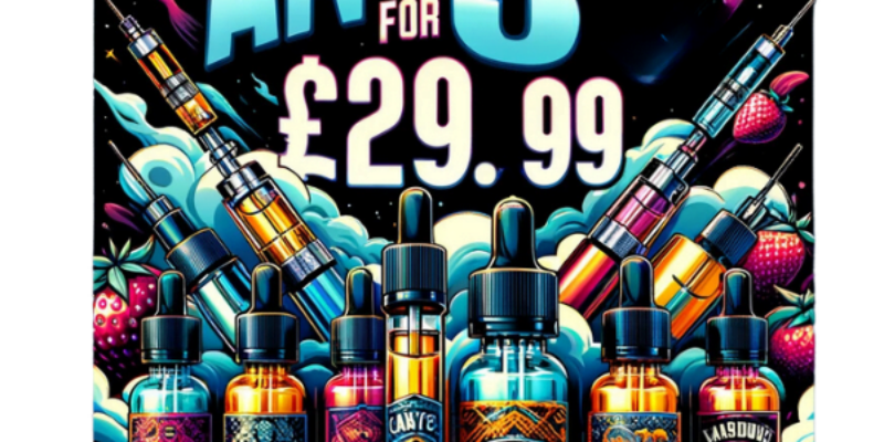 Ruthless 100ml Vape Liquid 3 Bottles – £29.99