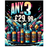 Ruthless 100ml Vape Liquid 3 Bottles – £29.99