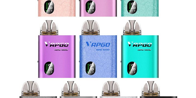 VAPGO XERO Nano Pod Kit 800mAh 24W – £5.19