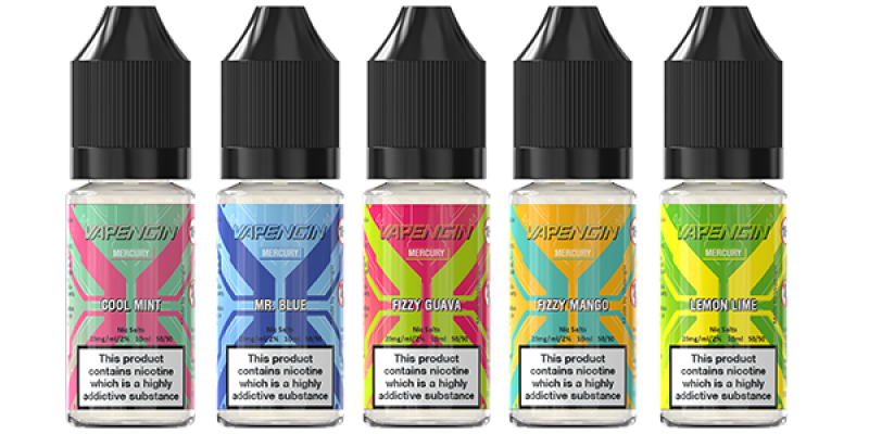 Vapengin Mercury Nicotine Salt E-liquid 10ml – £1.88
