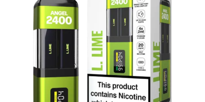 Vapes Bars Angel 2400 L.Lime £10.40