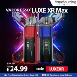 VAPORESSO Luxe XR Max Pod Kit – £24.99