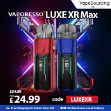 VAPORESSO Luxe XR Max Pod Kit – £24.99