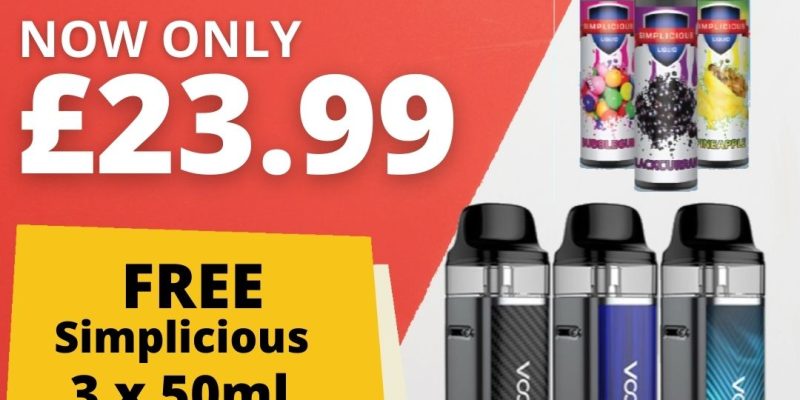 VooPoo Vinci 2 Pod Bundle Kit – £23.99