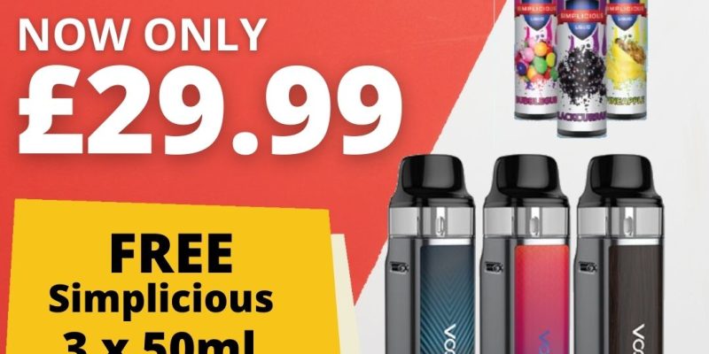 VooPoo Vinci X 2 Bundle Pod Kit – £29.99