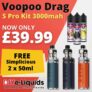 VooPoo Drag S Pro Kit – £39.99