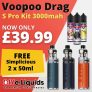 VooPoo Drag S Pro Kit – £39.99