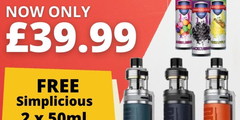 VooPoo Drag S Pro Kit – £39.99