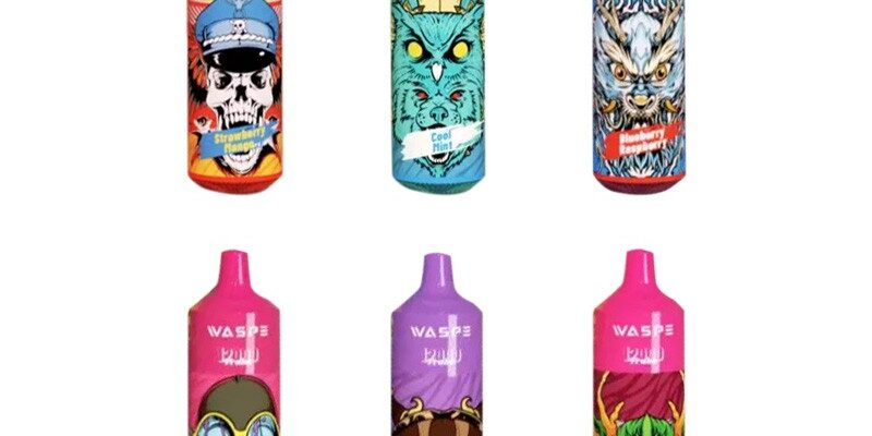 WASPE 12000 Puffs Disposable Vape 5 packs – £39.99