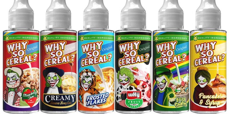 Why So Cereal? 100ml E-liquid – £5.95