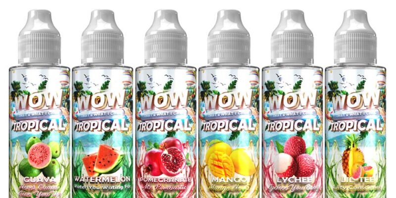 Wow That’s What I Call Tropical E-Liquid 4x 100ml – £20.00