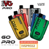 IVG Pro 12 Pod Vape Kit – £11.05